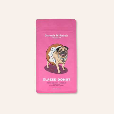 Glazed Donut Blend Flavored Coffee | Grounds & Hounds Coffee Co