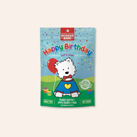 Wonder Bark Happy Birthday Soft & Chewy Dog Treats