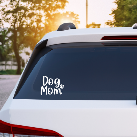 Dog Mom Decal