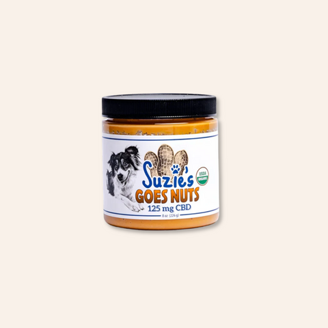 Suzie's Goes Nuts - 125 mg CBD Peanut Butter for Dogs