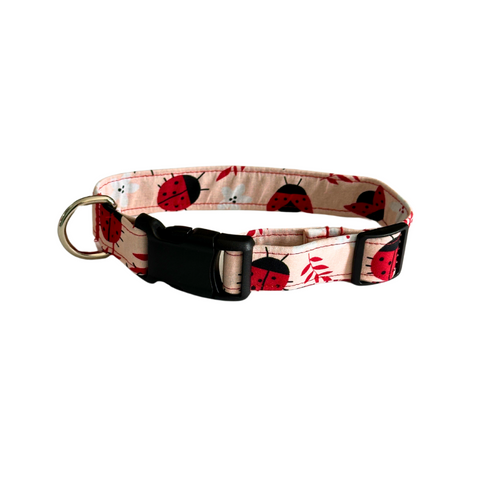 Handmade Lady Bug Collar