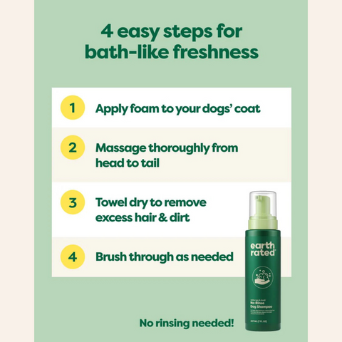 No-Rinse Dog Shampoo | Waterless Dog Shampoo