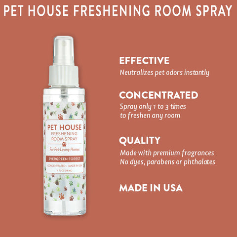 Evergreen Forest Room Spray | Pet Safe Room Spray
