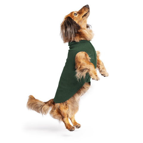 Hunter Green Stretch Fleece