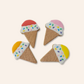 Ice Cream Cone Dog Cookie