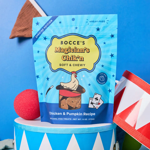 Bocce's Bakery Circus Collection | Magician's Chik'n Soft & Chewy Treats