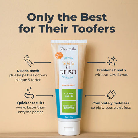 Oxyfresh Pet Toothpaste Kit - 4oz