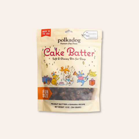 Polkadog Cake Batter Soft & Chewy Dog Treats