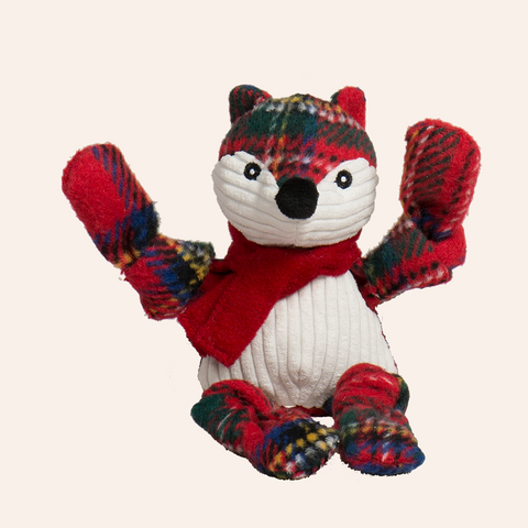 Tartan Tidings Fox Knottie