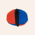 The Clam Treat Toy: Orange & Blue
