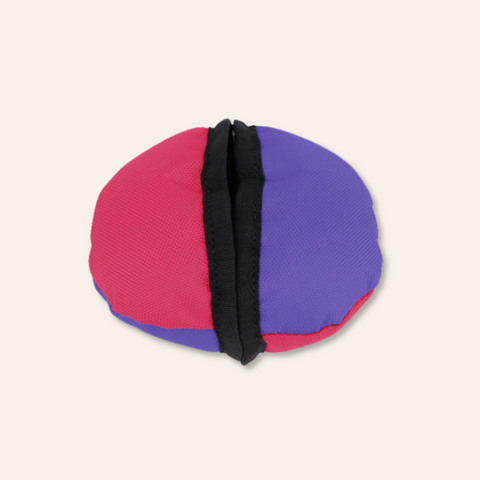 The Clam Treat Toy: Pink & Purple
