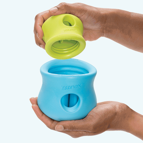 West Paw Toppl: Aqua Blue
