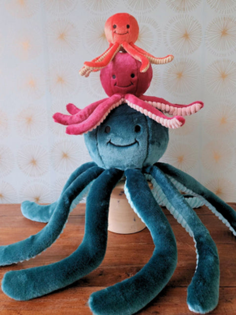 Squirt Octopus | Fluff & Tuff Dog Toy