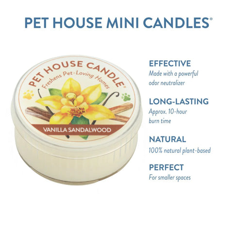 Vanilla Sandalwood Candle | Pet Safe Candle