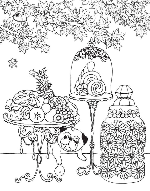 A Million Dogs: Fabulous Canines to Color | Coloring Book