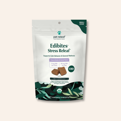 Stress Releaf CBD Edibites For Dogs – Peanut Butter