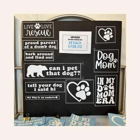 Vinyl Decals 3/$12
