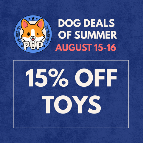 Dog Deals of Summer: 15% off Toys