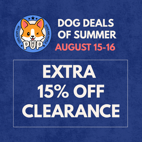 Dog Deals of Summer: Extra 15% off Clearance