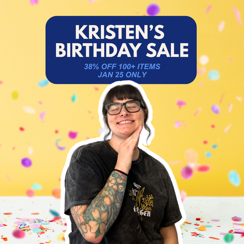Kristen's Birthday Flash Sale - 38% off!