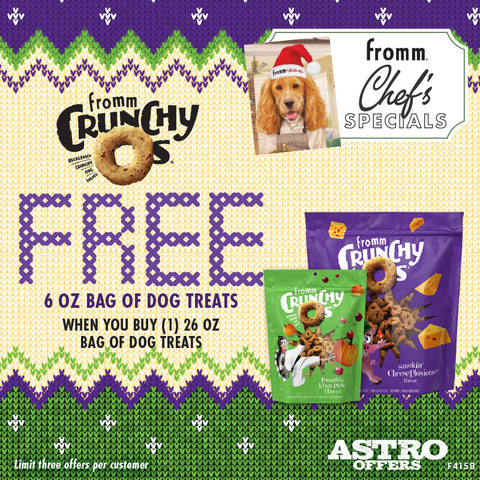 Free 6oz Crunchy O's w/ 26oz Bag Purchase