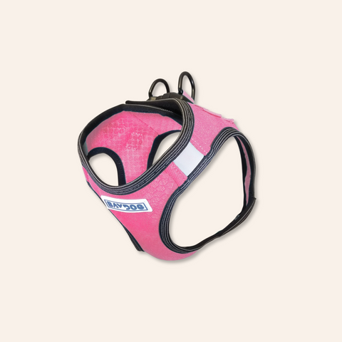 Liberty Bay Dog Harness: Pink Lemonade