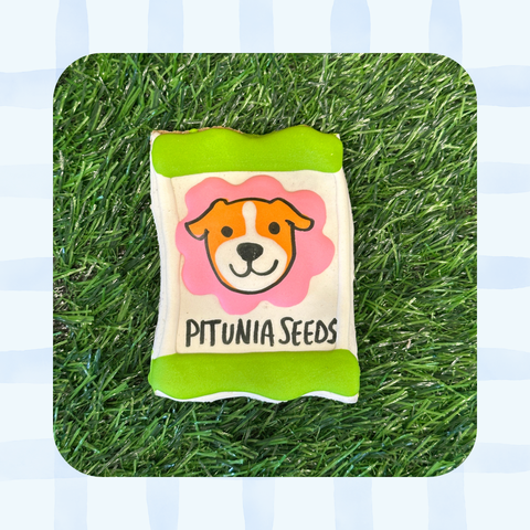 Pitunia Seeds | Spring Bloom Gourmet Dog Cookie
