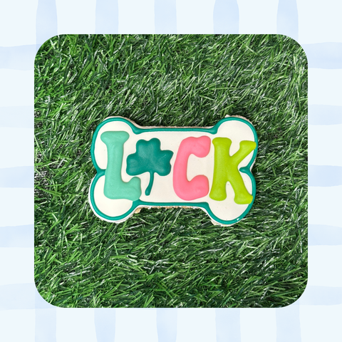 Lucky Bone | Spring Bloom Gourmet Dog Cookie