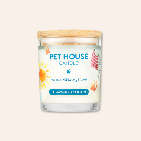 Unwashed Cotton Candle | Pet Safe Candle