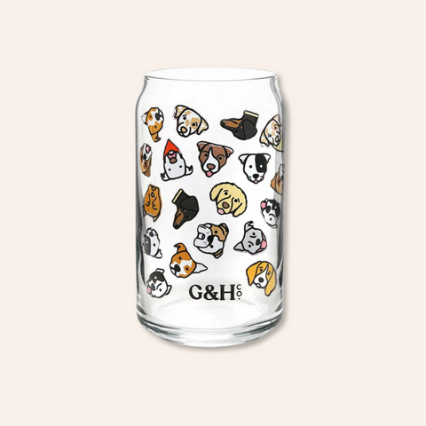 Must Love Dogs Cold Brew Glass