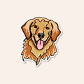 Golden Retriever Dog Sticker