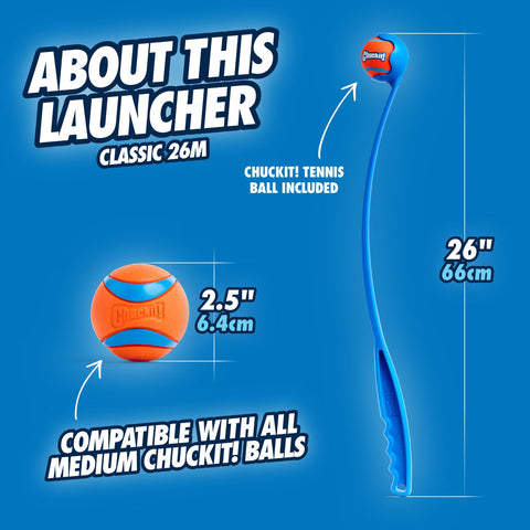 Classic ChuckIt Ball Launcher Toy - 26"