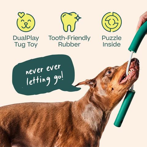 Nomchucks Forager Treat & Tug Toy