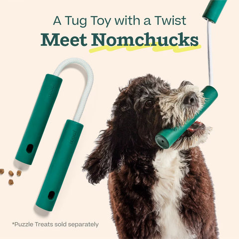 Nomchucks Forager Treat & Tug Toy