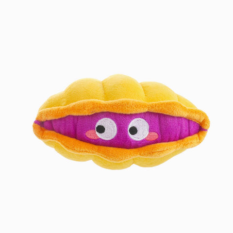 Clam 2-in-1- Dog Toy
