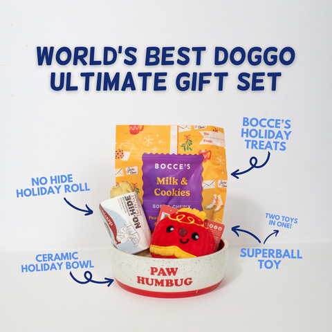 World's Best Doggo Holiday Gift Set