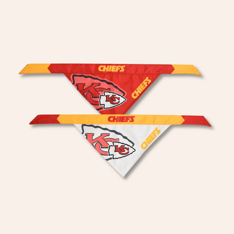 KC Chiefs Dog Bandana Set - Home & Away