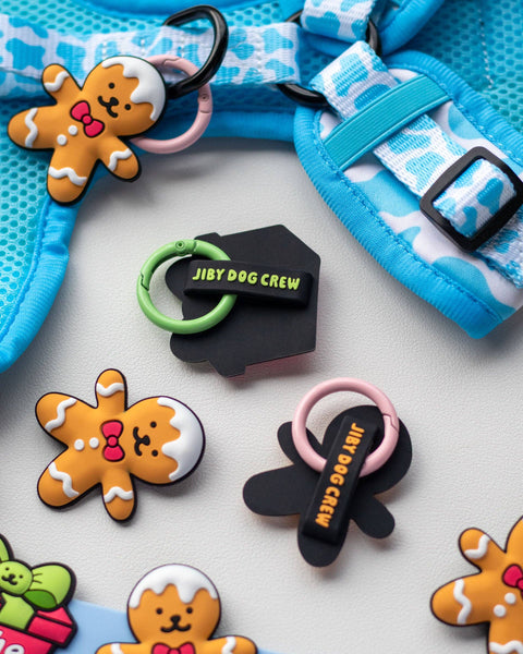 Carl the Gingerbro Jiby Dog Charm