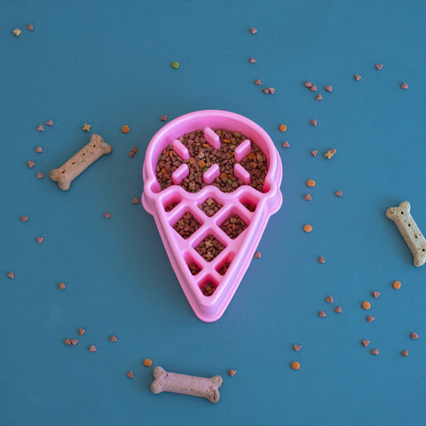 Happy Bowls - Ice Cream Slow Feeder Bowl