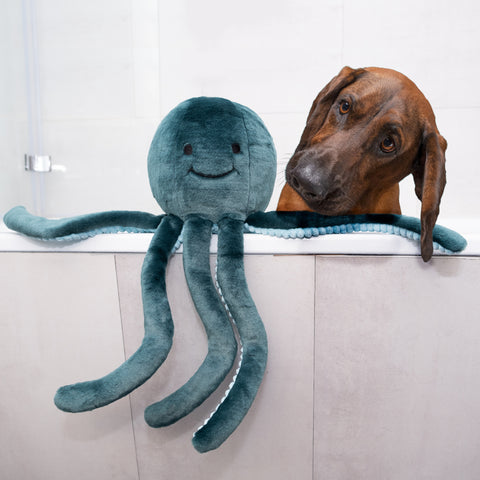 Stevie Octopus | Fluff & Tuff Dog Toy