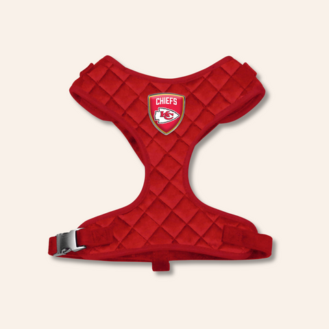 KC Chiefs Velvet Harness