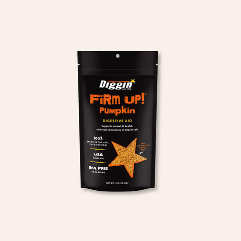 Diggin FIRM UP! Pumpkin Digestive Aid Supplement