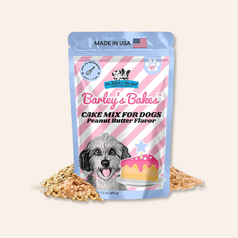 Barley's Bakes Dog Birthday Cupcake Mix | Peanut Butter Flavor
