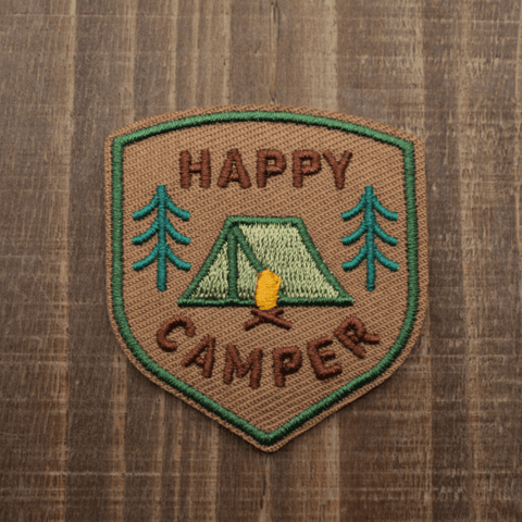 Happy Camper | Iron-On Patch For Dogs and Cats