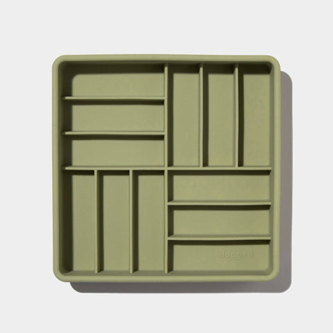 Parquet 3-in-1 Slow Feeder Bowl - Olive