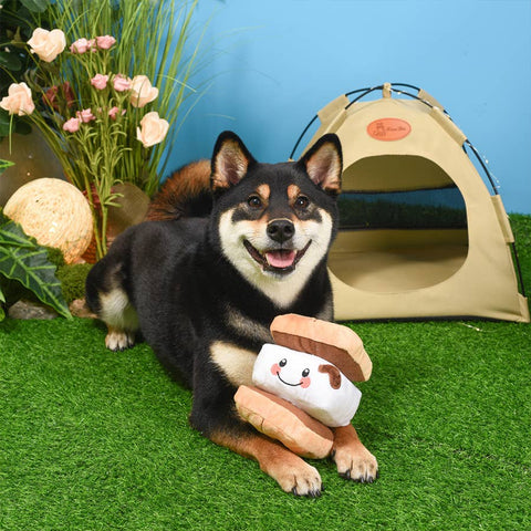 S’mores 3-in-1 Dog Toy