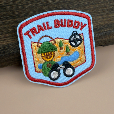 Trail Buddy | Iron-On Patch For Dogs and Cats