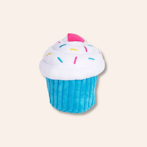 Blue Cupcake Plush Toy