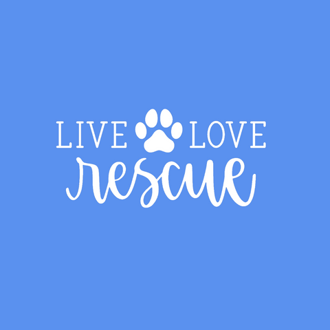 Live Love Rescue Decal