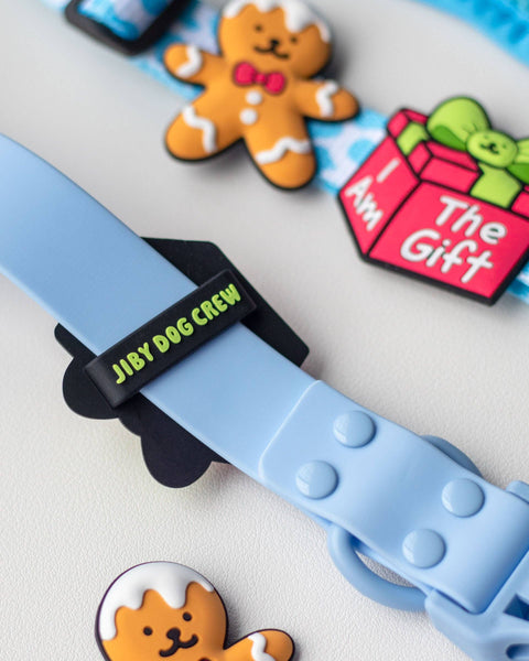 Carl the Gingerbro Jiby Dog Charm